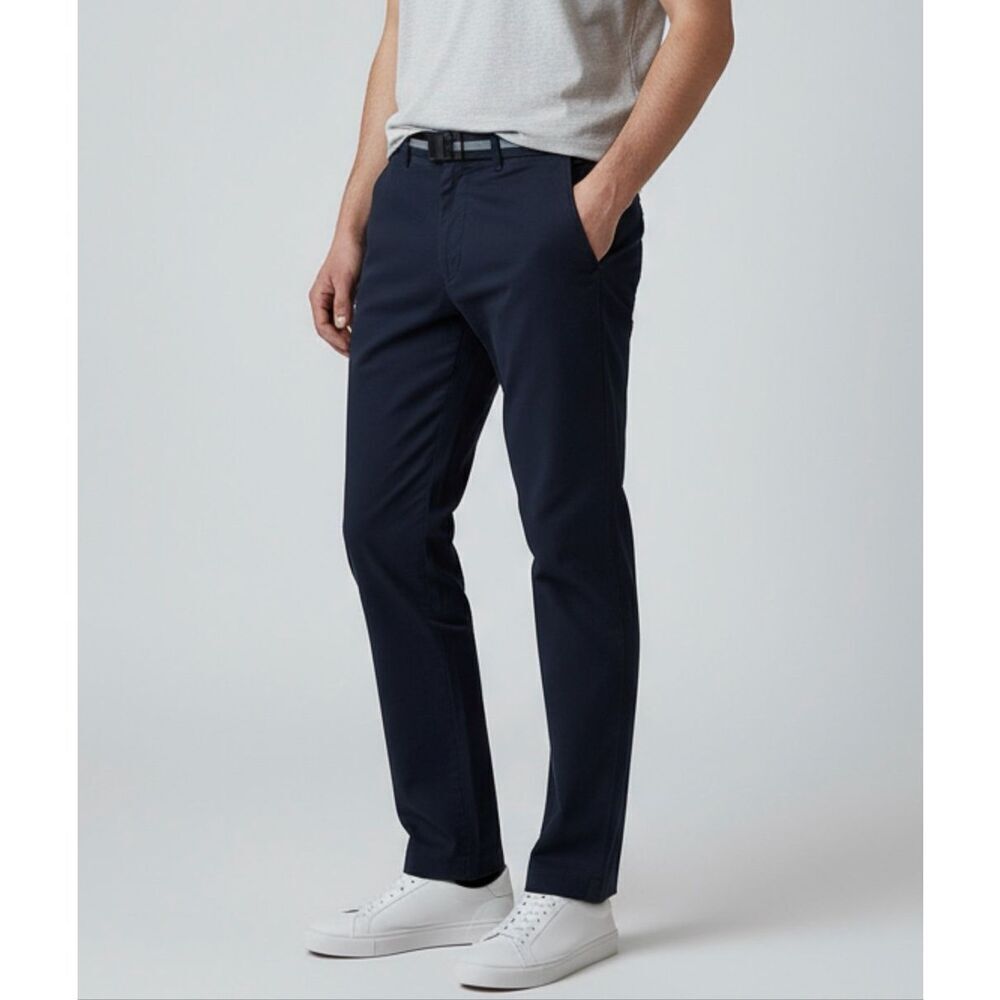 Express Men’s 365 Comfort Skinny Pants Size 34 Navy Blue